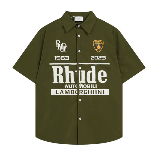 Camiseta Rhude x Lamborghini Verde