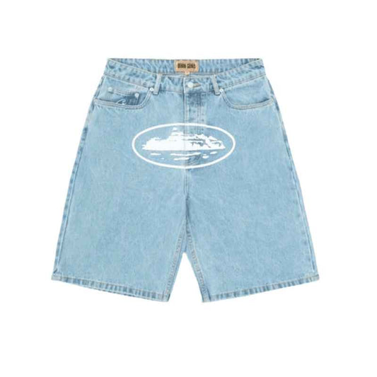 Shorts Corteiz Alcatraz Denim Washed