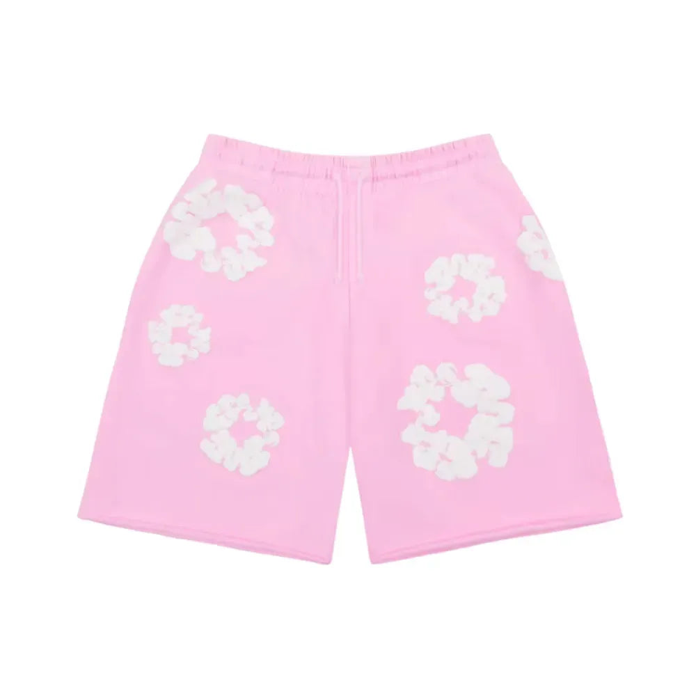 Conjunto Moletom Denim Tears - Rosa