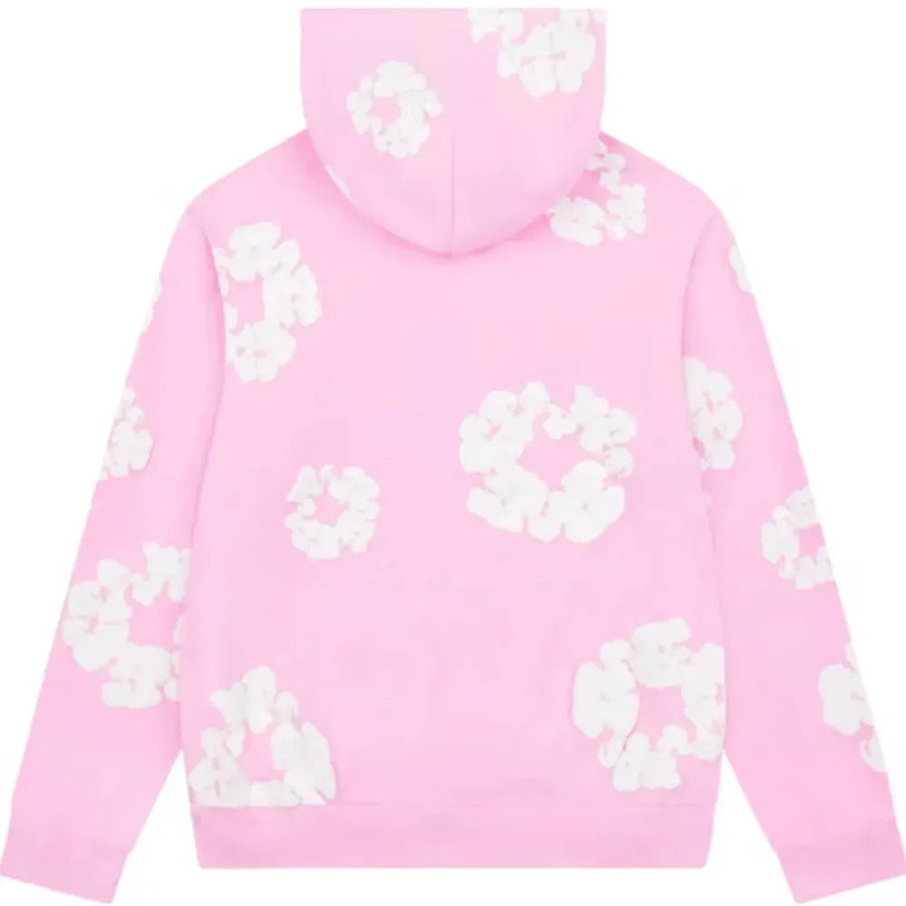 Conjunto Moletom Denim Tears - Rosa