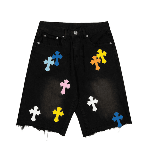 Bermuda Chrome Hearts Colours Cross Jeans