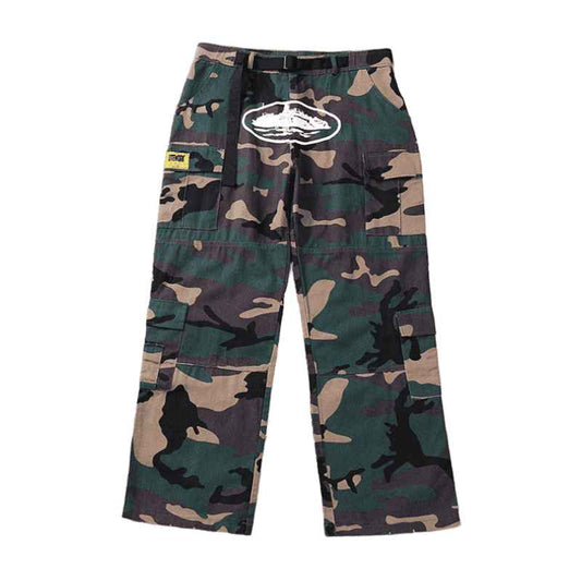 Calça Corteiz Cargo Camuflada