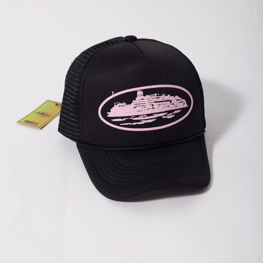 Bone Corteiz Trucker Rosa