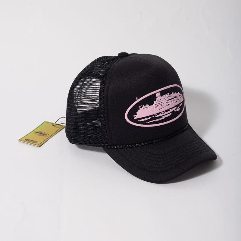 Bone Corteiz Trucker Rosa