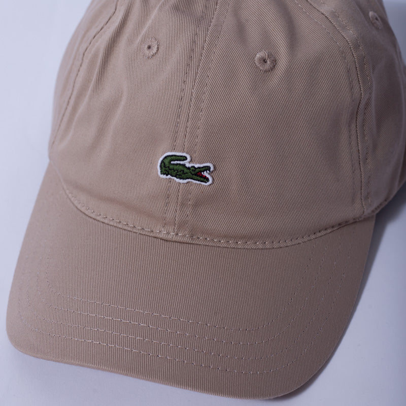 Bone Lacoste Mini Croc Bege