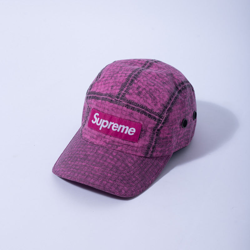 Bone Supreme Distressed Ripstop Camp Cap