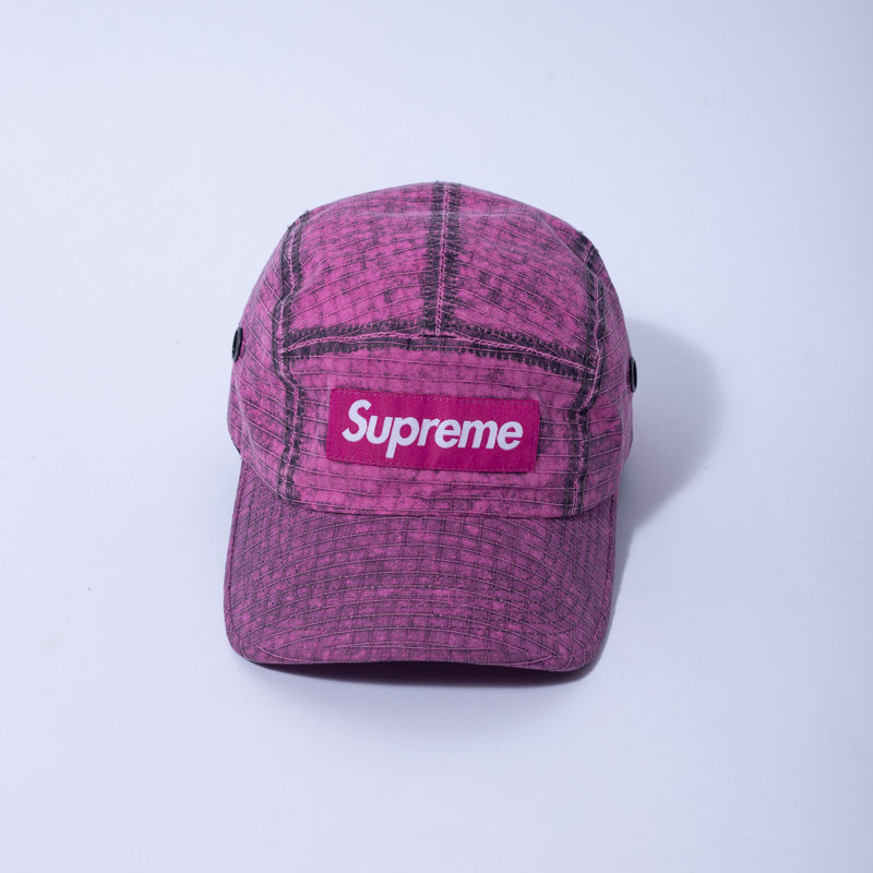 Bone Supreme Distressed Ripstop Camp Cap