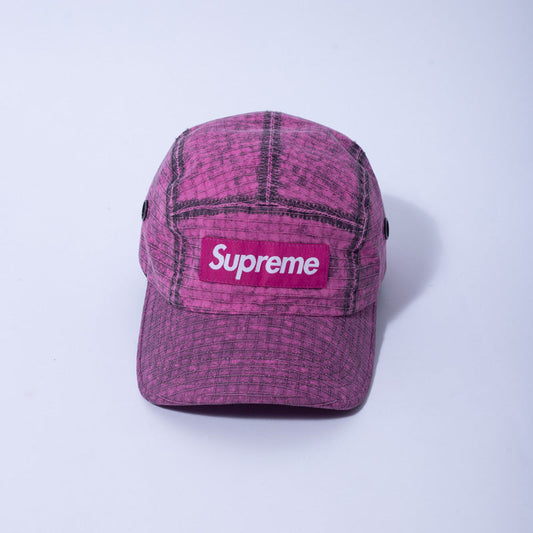 Bone Supreme Distressed Ripstop Camp Cap